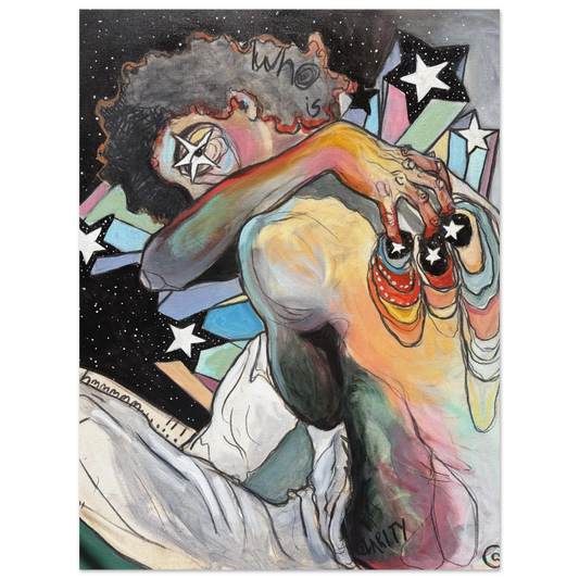 STAR MAN TWO. A PREMIUM FINE ART PRINT BY SOPHIA CROMARTIE